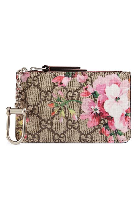 gucci bloom key case|gucci blooms key pouch.